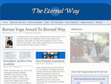 Tablet Screenshot of eternalway.org